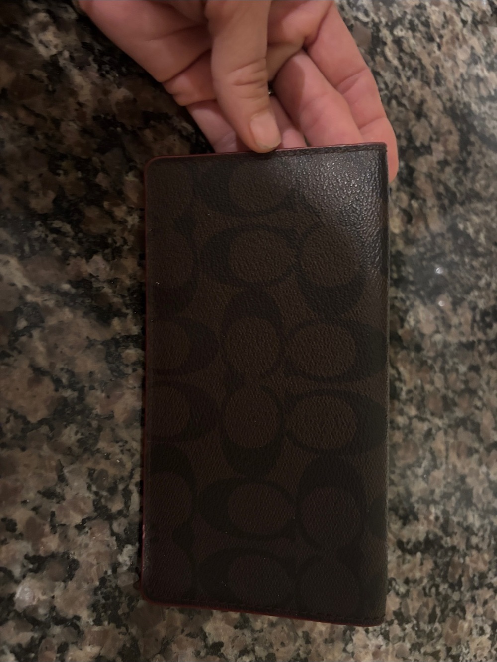 Title checkbook cover